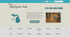 Desktop Screenshot of michiganfair.com